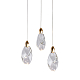 Подвесной светильник Delight Collection OD2439-3 gold/clear