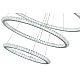Подвесной светодиодный светильник Natali Kovaltseva Led Lamps 81283