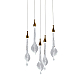 Подвесной светильник Delight Collection OD2433-5 gold/clear