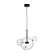 Подвесной светодиодный светильник Lumina Deco Neroni LDP 6016-3+1 BK