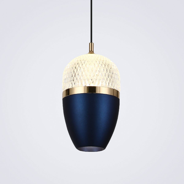 Подвесной светильник LED4U L8754-1 BL Подвесной светильник LED4U L8754-1 BL