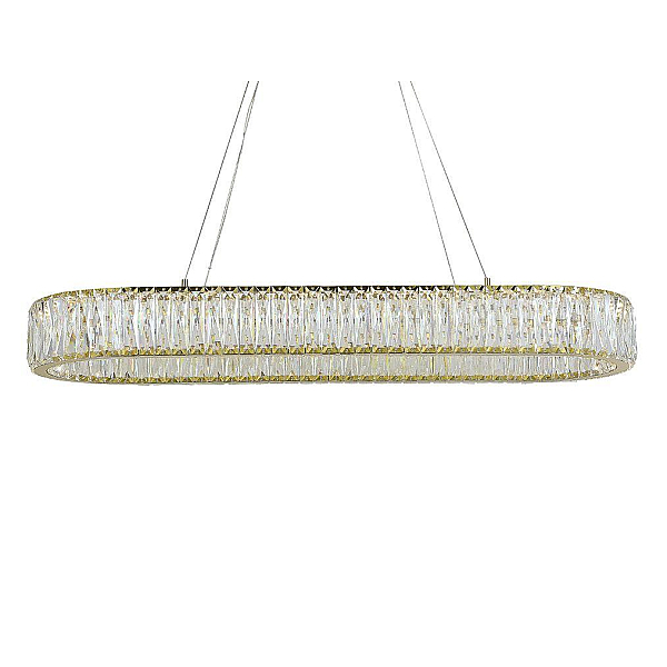 Подвесной светодиодный светильник Newport 8240/90 oval gold М0067858