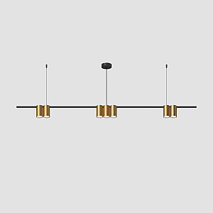 Подвесной светильник Denkirs Orbit DK4063-BK+SG