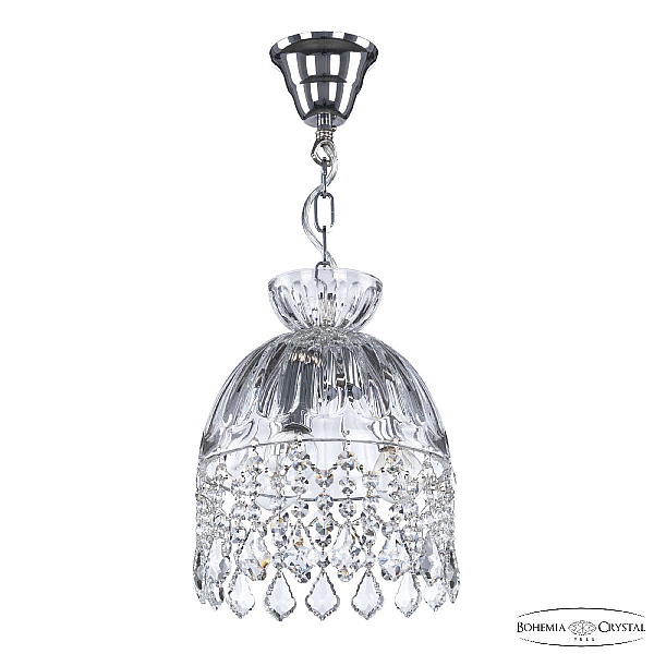 Подвесной светильник Bohemia Ivele Crystal 5478/22 Ni Clear/M-1H Leafs