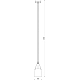Подвесной светильник Arte Lamp THOMAS A7032SP-1WH