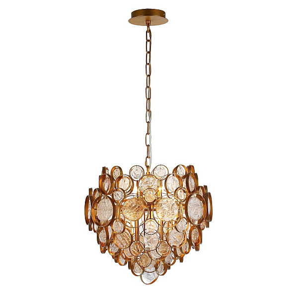 Подвесной светильник Crystal Lux Deseo SP6 D460 Gold