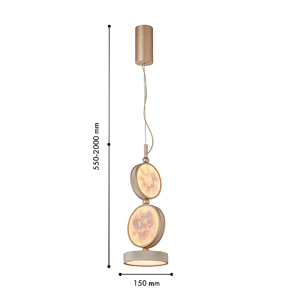 Подвесной светильник Favourite Solarius 4858-1P