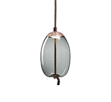 Подвесной светильник Delight Collection Knot 9966P/A copper/blue