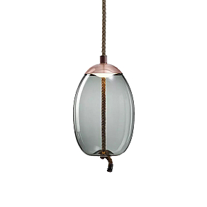 Подвесной светильник Delight Collection Knot 9966P/A copper/blue