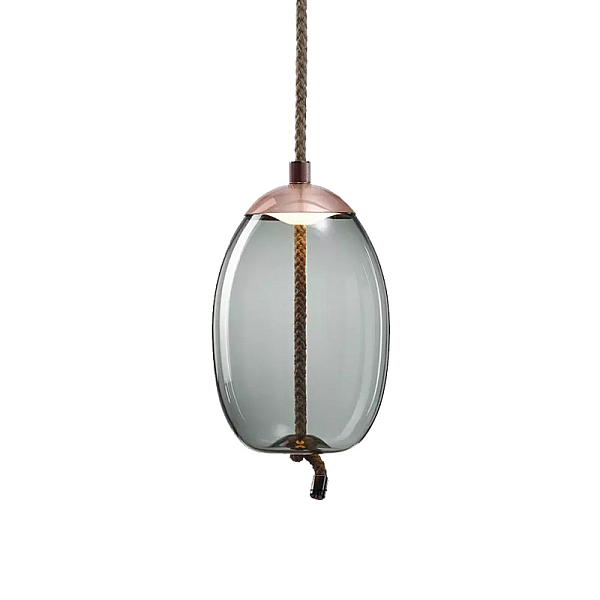 Подвесной светильник Delight Collection Knot 9966P/A copper/blue