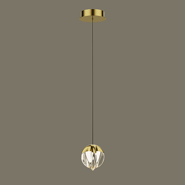 Подвесной светильник Delight Collection MD24001033-1A gold/clear