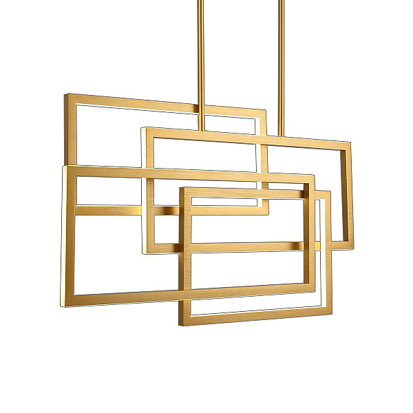 Подвесной светодиодный светильник Natali Kovaltseva Loft Led Lamps 81128 Gold