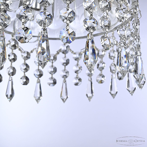 Подвесной светильник Bohemia Ivele Crystal 5478/22 Ni Clear/M-1H Drops
