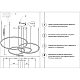 Подвесной светодиодный светильник Kink Light Тор 08204,36PA(3000K)