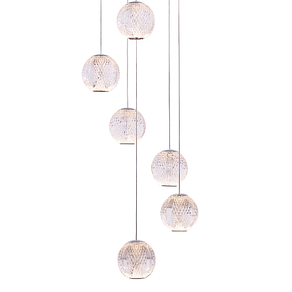 Подвесной светильник Delight Collection MD20001012 MD20001012-14A chrome