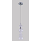 Подвесной светильник Crystal Lux Iris SP1 A Transparent