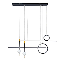 Подвесная люстра Arte Lamp Polaris A2610SP-85BK