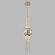 Подвесной светодиодный светильник Crystal Lux Navajo SP3W Led Gold