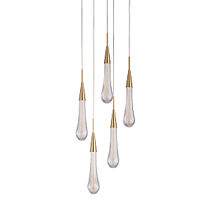 Подвесной светильник Delight Collection Pour MD2060-5A br.brass