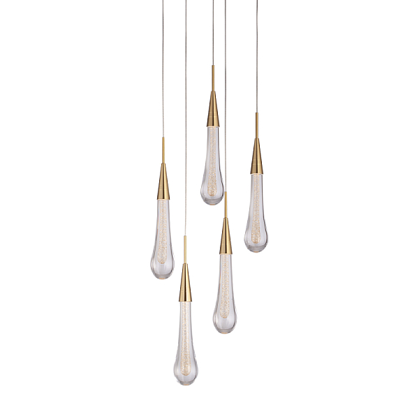 Подвесной светильник Delight Collection Pour MD2060-5A br.brass