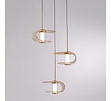 Подвесной светильник Delight Collection MD24020901-3A gold/cognac