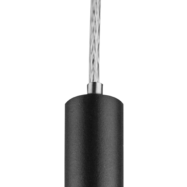 LT7474371 Люстра TUBO LED 5W 300LM 360G ЧЕРНЫЙ 3000K