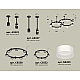 Комплект подвесного светильника Ambrella Light Techno Ring XR92221002 (A9222, A9227, C9238, C9232, N8401)