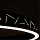 Подвесной светодиодный светильник Arte Lamp Shine A2222SP-1BK