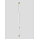 Подвесной светодиодный светильник Indigo Linea 14024/A/1P Brass V000122L