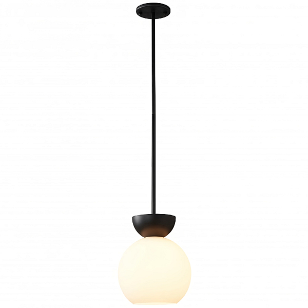 Подвесной светильник iLamp Mono P6079-1 BK+WH