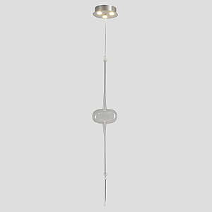 Подвесной светильник Crystal Lux GLASS SP3W LED CHROME