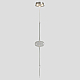 Светильник подвесной Crystal Lux GLASS SP3W LED CHROME