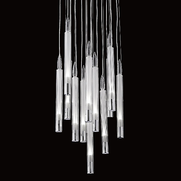 Подвесной светильник Delight Collection Candle P68094-13 chrome