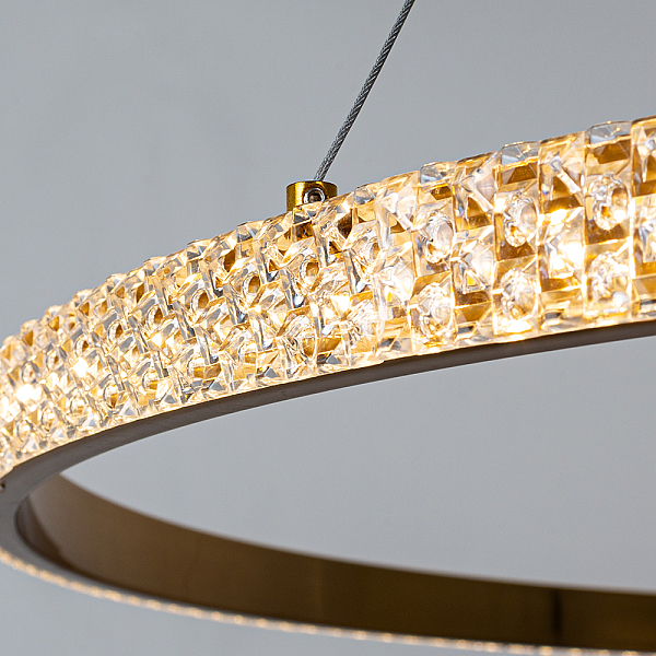 Подвесная светодиодная люстра Arte Lamp Orione A2182SP-80PB