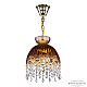 Подвесной светильник Bohemia Ivele Crystal 5478/22 G Amber/M-1G Drops