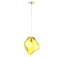 Подвесной светильник Crystal Lux NUESTRO SP1 GOLD/AMBER