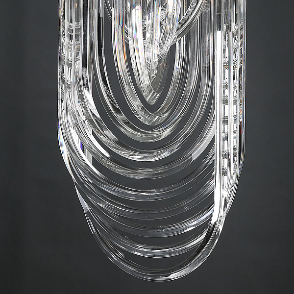 Подвесной светильник Delight Collection Murano Glass KR0116P-3 black