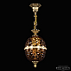 Подвесной светильник Bohemia Ivele Crystal 5680/18 G Amber/M-1F