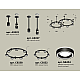 Комплект подвесного светильника Ambrella Light Techno Ring XR92221004 (A9222, A9227, C9238, C9232, N8434)