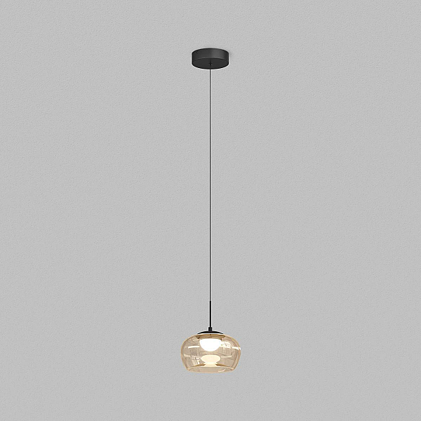 Подвесной светильник Denkirs Floa DK6741-BK+AM