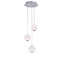 Подвесной светильник Delight Collection MD20001012 MD20001012-3A chrome