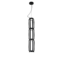 Подвесной светильник Indigo Capsula 14027/4P Black V000159L