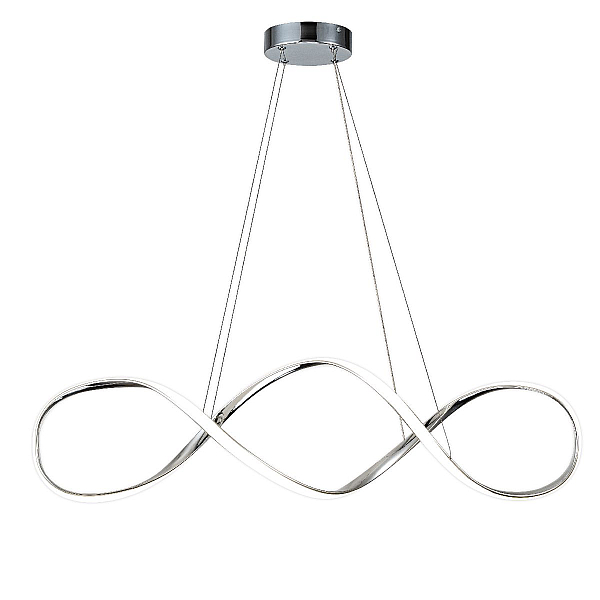 Подвесной светодиодный светильник Escada Knot 10236/1LED Chrome