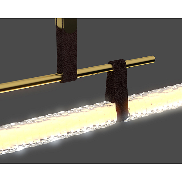 Подвесной светильник Delight Collection 8501P/L brass/clear