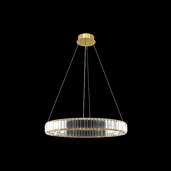 Подвесной светодиодный светильник Loft IT Crystal ring 10135/600 Gold