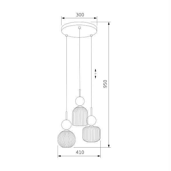 Подвесной светильник TK Lighting 11148 Sophia Green Cognac a071834