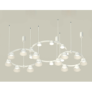Комплект подвесного светильника Ambrella Light Techno Ring XR92082010 (A9208x3, C9241, C9236, C9231, N8112, N8140)