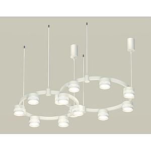 Комплект подвесного светильника Ambrella Light Techno Ring XR92081005 (A9208x2, C9236, C9231, N8477)