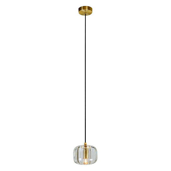 Подвесной светильник Belfast Pansy 6214-1 BR CL