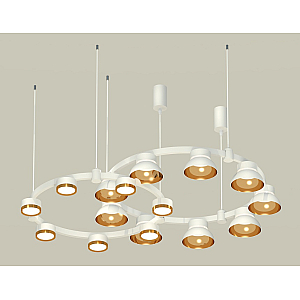 Комплект подвесного светильника Ambrella Light Techno Ring XR92081110 (A9208x2, C9241, C9236, N8144, N8124)